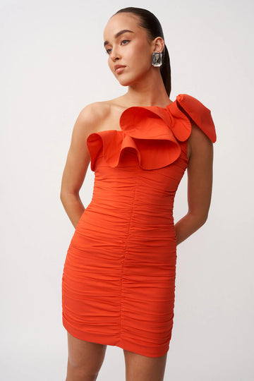 By Johnny Asymmetrical Jackie Mini Dress SIZE 8
