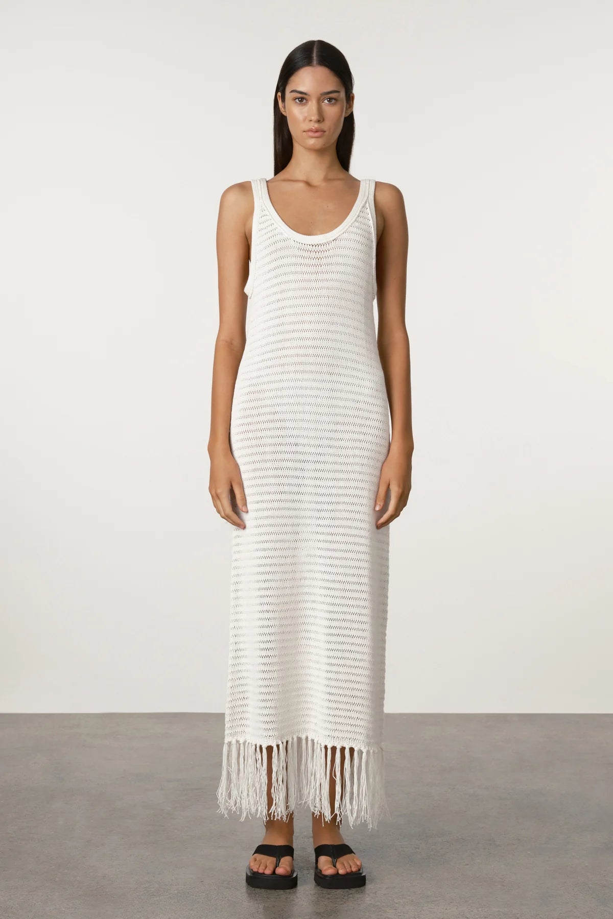 ZZ Crochet Knit Dress